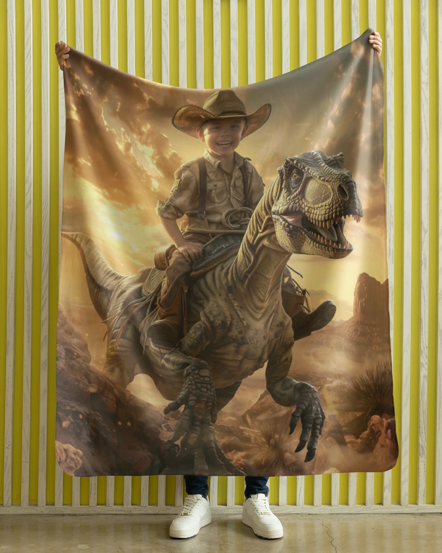 dinosaur blanket
