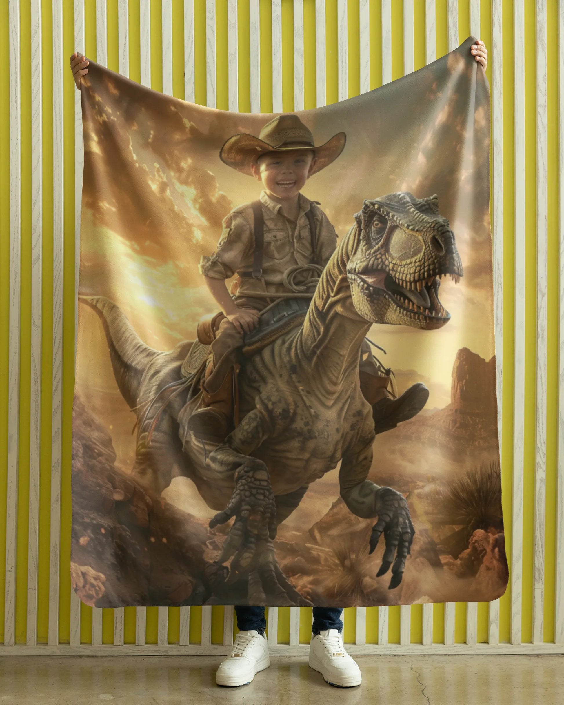 dinosaur blanket