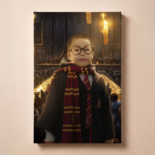 Personalized The Wizard - Adult Portrait portrait canvas