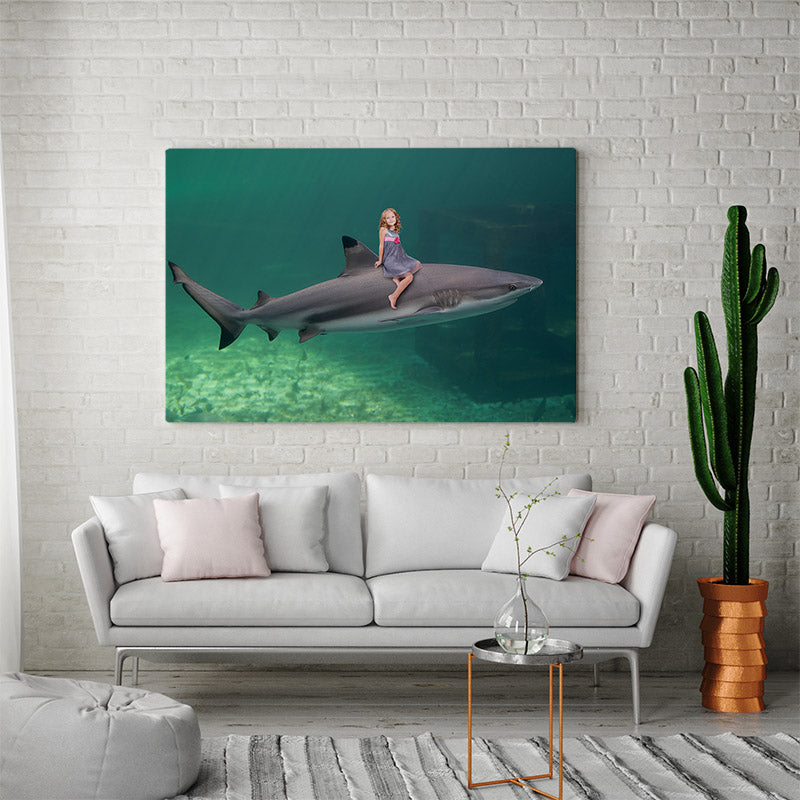 Swimming Shark