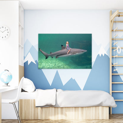 Swimming Shark